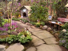 Landscaped path